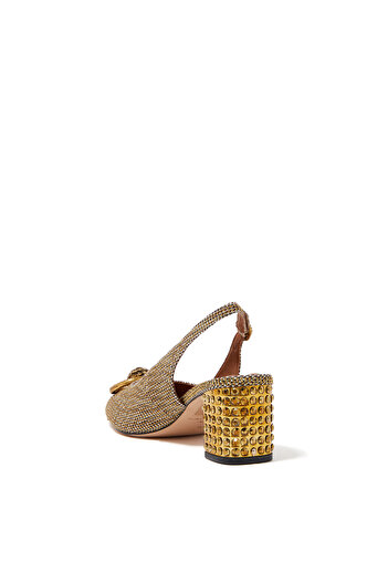 Kurt Geiger Şık Chelsea Blok Topuklu Slingback Sandalet