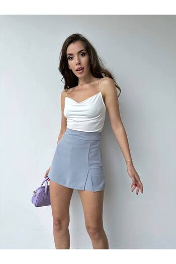 hiraz fashion Women's Shorts with a Leprosy, Useful and Design for Gray Mini Shorts.