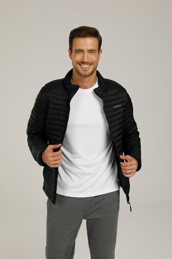 lumberjack Sn21 Perry Coat 1Pr Black Men's Coat