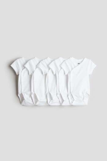 H&M 5-pack cotton bodysuits