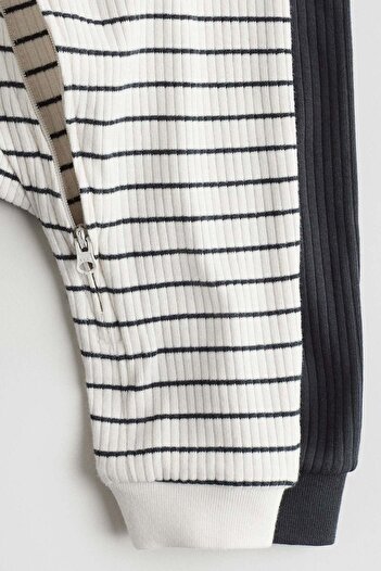 H&M 2-pack patterned cotton pyjamas