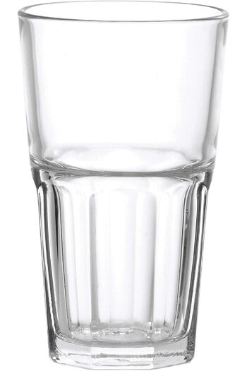 Ocean Centra Hi Ball Glasses, Set of 3, Clear, 300 ml: Tall, Collins, Delmonico, Cocktail, Water.