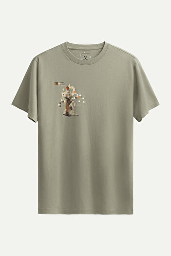 KAFT Unisex Regular Fit Design T-Shirt (Sculpt)