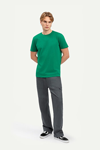 KAFT Unisex Basic T-Shirt Regular Fit - Forest Shade