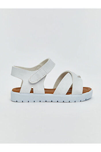 LC Waikiki Cross Strap Baby Girl Sandals