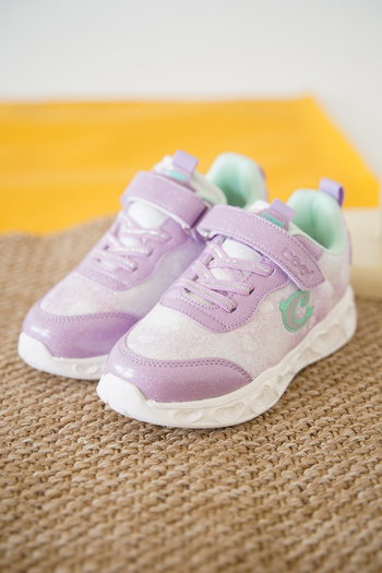 Daxtors Yuki Velcro Girls' Sneaker Sports Shoes