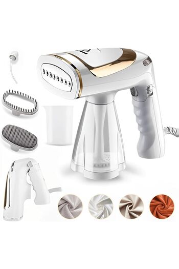 fulina Handheld Steamer for Clothes,1600W with 250ml Detachable Water Tank,30S Fast Heat-up,Auto-Off