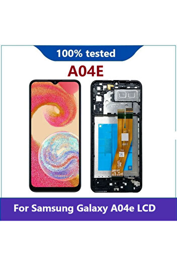Choice Black With Frame Origina LCD For Samsung Galaxy A04e A042F LCD Display Screen Touch Panel Digitizer