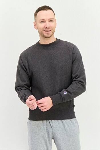 Champion Men Sportswear Fit Outdoor Sweatshirts, Charcoal