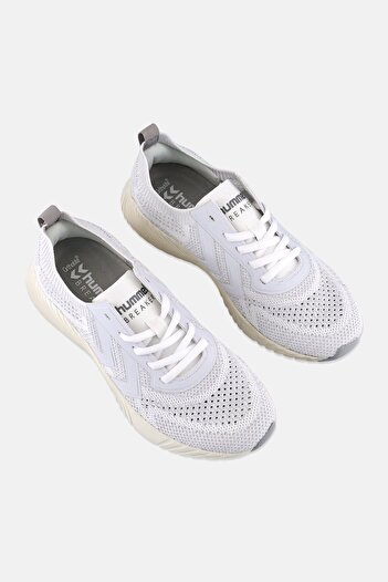 hummel Kids Boy Breaker Seamless Lace Up Training Shoes, White