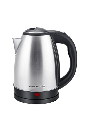 Super Wave Stainless Steel Electric Water Kettle 1.8L 1500W | Water Heater for Boiling Water Auto Shut-Off