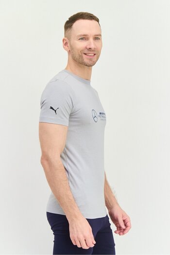 Puma x Mercedes AMG Men Sportswear Fit Short Sleeves Outdoor T-Shirt, Grey