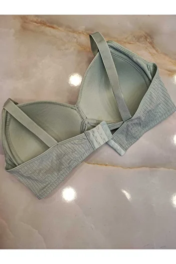 AVESŞENER Wireless, Wire-Free, Corded, Unassisted (Empty) Combed Cotton Bra