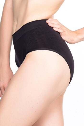 Emay 7025 Black Seamless Low Waist Slim Corset Slip
