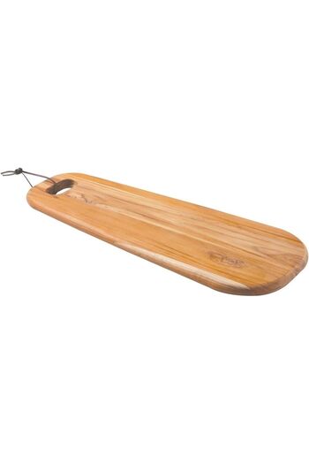 TRAMONTINA Since 1911, Made In Brazil - Provence 48x19cm Teak Wood Antipasti Board With Mineral Oil Finish