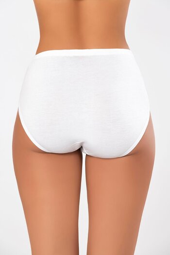 ERDEM İÇ GİYİM Weweus White - Super Thin Natural Bamboo Panties 2516