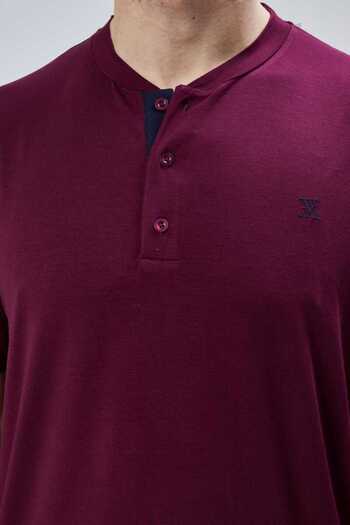 DOSXX Rise 2Li 1St Quality Bamboo Lycra Men's Short Sleeve Pajama Set