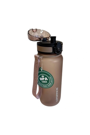 Uzspace Bottle Tritan Soft Touch 3037 650 ml Nougat Brown