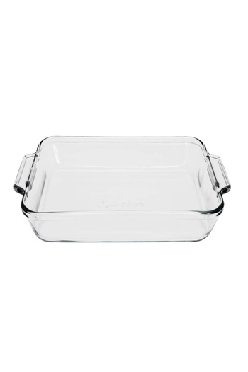 Anchor Hocking Essentials Dishwasher and Microwave Safe Square Glass Cake Dish 2quart