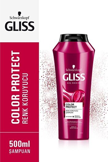 Gliss ŞAMPUAN 500 ML COLOR PERFECT(MAT PEMBE) 3 ADET