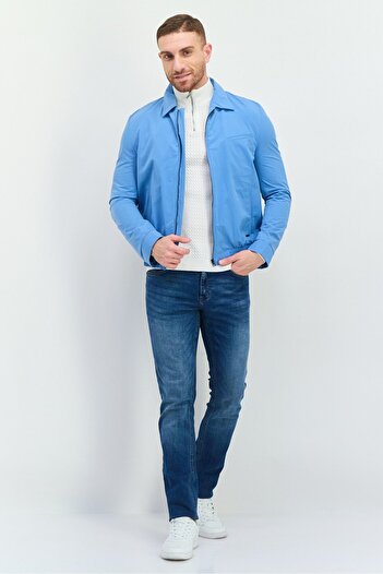 Hugo Boss Men Plain Jacket Shirt, Blue