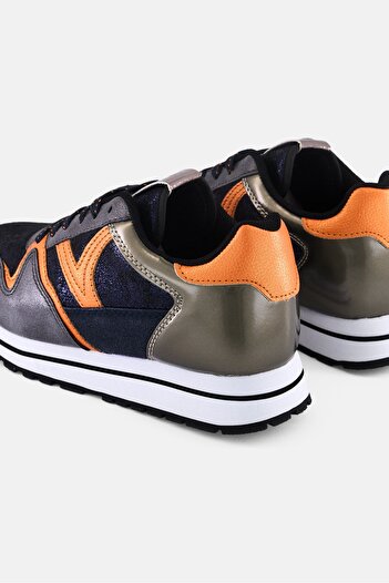 Victoria Women Cometa Metalizado Lace Up Outdoor Shoes, Multicolor