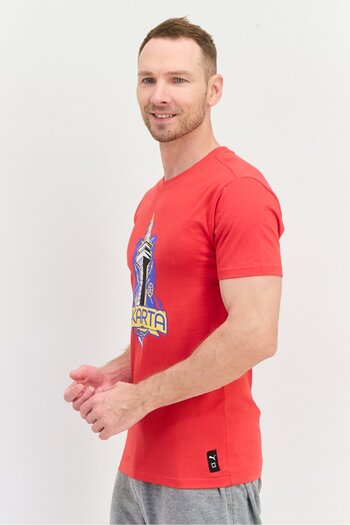 Puma Men Sportswear Fit Short Sleeves Training T-Shirt, Red