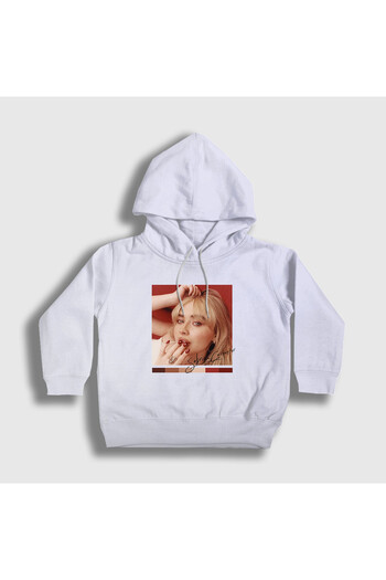 Presmono Φούτερ Sabrina Carpenter Unisex Παιδική Λευκή Φούτερ με κουκούλα - 471712 ττ