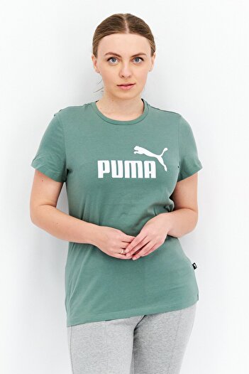 Puma Women Sportswear Fit Short Sleeve Outdoor T-Shirt, Sage Green