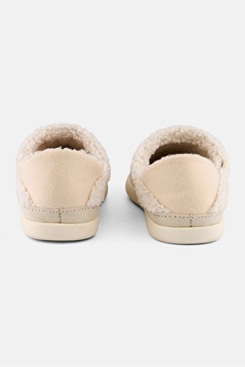 Toms Women Ezra Natural Faux Slip On Slippers, White