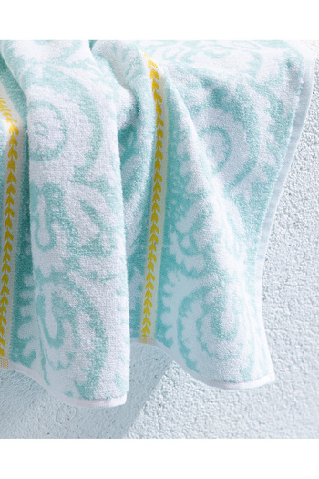 Madame Coco Turquoise Herbert 100% Cotton 70x150 cm Beach Towel