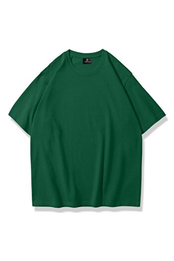 Trendiz Unisex Green Basic Tshirt