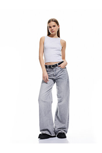 Koton Crew Neck Sleeveless Slim Fit Basic Women's Undershirt
