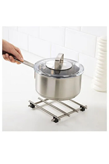 IKEA Premium Product Quality Production Practical Use Useful Multi-Purpose Stainless Steel Trivet Lämplig