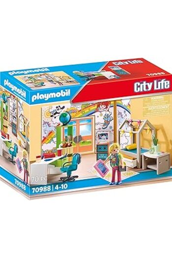 Playmobil 70988 City Life Modern Home Luxury Teen Room, Fun, Creative Role Playing, Play Sets