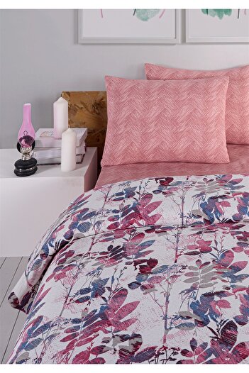 Evim Soren Sign Team 200X230Cm Dark Pink & Blue