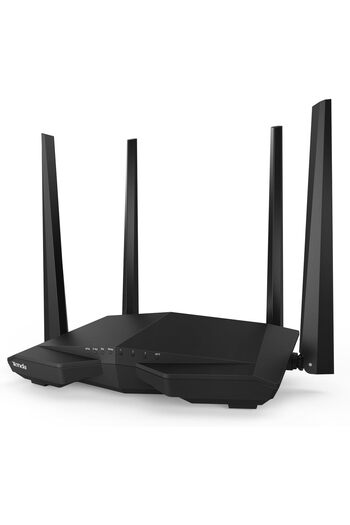 Tenda AC6 AC1200 Dual Band Wi-Fi Router（867Mbps/5GHz+ 300Mbps/2.4GHz）, IPV6, Beamforming+, Parental