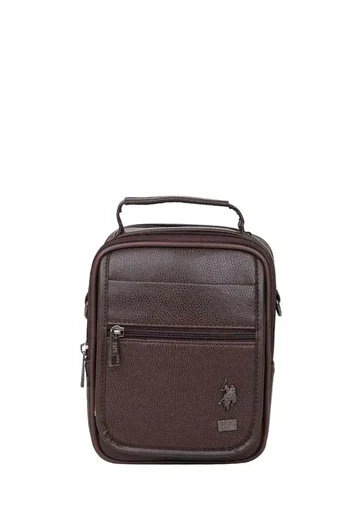 U.S. Polo Assn. Ανδρική τσάντα χαρτοφυλακίου Plevr 6765 Us Polo Assn από συνθετικό δέρμα με λουράκι ώμου και λαβή
