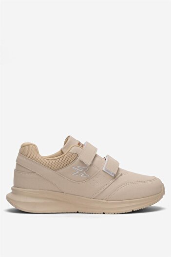 Liger BeiGe Women's Sneakers - VelCro Casual DesiGn