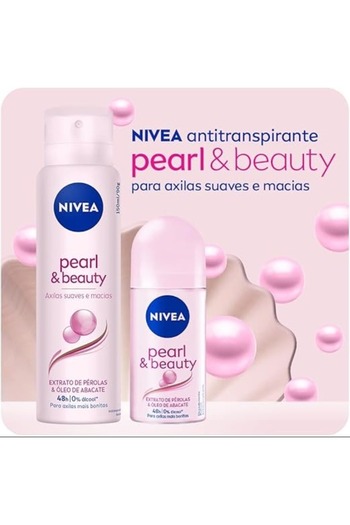 NIVEA Pearl And Beauty Antiperspirant For Women Extracts Spray 150ml X 3