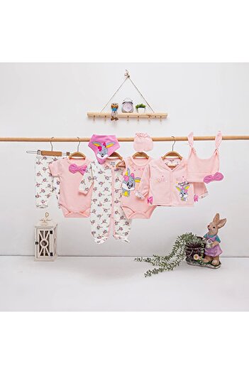 imajbebe Bunny Girl 8-Piece Bodysuit Set
