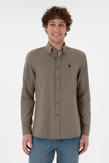 U.S. Polo Assn. Мъжка риза с дълъги ръкави Basic 50306338-VR052