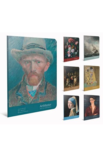 Gıpta ART MASTER 19X26 CARNET DE CĂRȚI CU CUSUT SÂRMĂ 60 YP CARNET CU DUCĂ