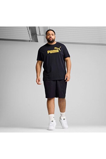 Puma Ess Αρ. Ανδρικό μπλουζάκι με λογότυπο 1 με στάμπα με κανονική εφαρμογή 68253316