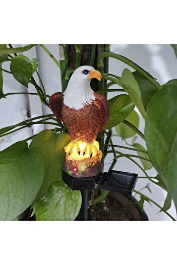 Choice eagles Solar Resin Eagle Lawn Lamp, Outdoor LED Ground Lamp, Patio Decorative Lamp, Garden Lawn Deco