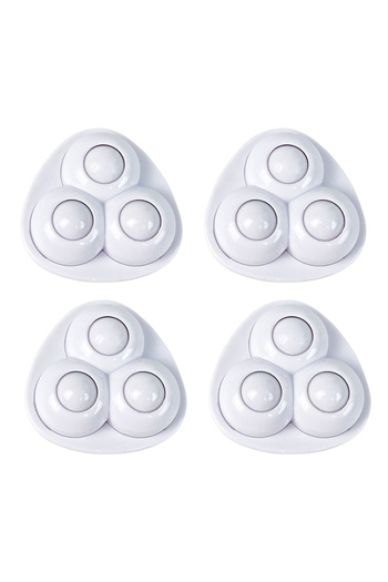 Choice 4pcs Black 4pcs/Set Self-Adhesive Rollers For Furniture Universal Pulley Rotating Wheels Swivel Cast