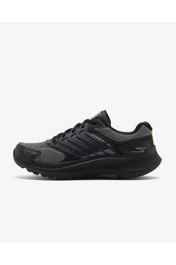 SKECHERS Go Run Consistent 2.0 - Retro Upgrade Men's Black Running Shoes 220867 Bkcc