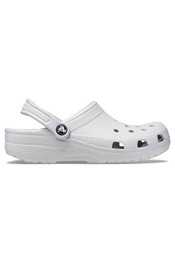 Crocs Класичні унісекс сірі тапочки для щоденного носіння 10001_1FT