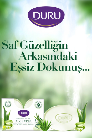 Duru Hydro Pure Aloevera 6 Adet Sabun 3x270 gr Gluten İçermez