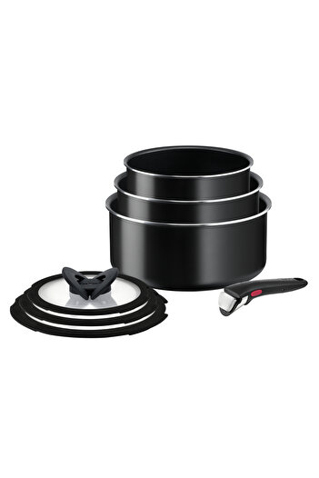 TEFAL Ingenio Unlimited On | 7-Piece Cookware Set | Stackable | Removable Handle | Induction